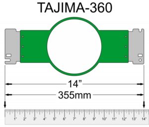 Mighty Hoop - Tajima TJ360 Hoop Sewing Fields