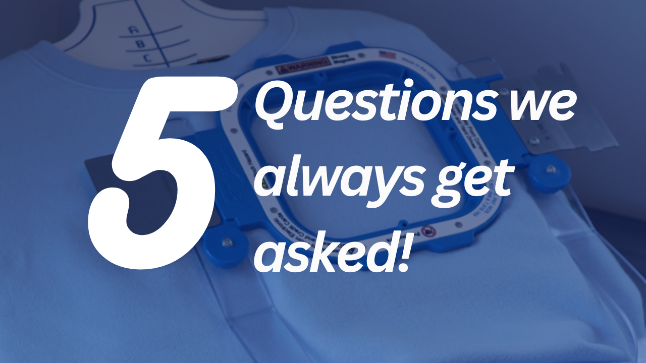 5 Questions we always get asked about our products!