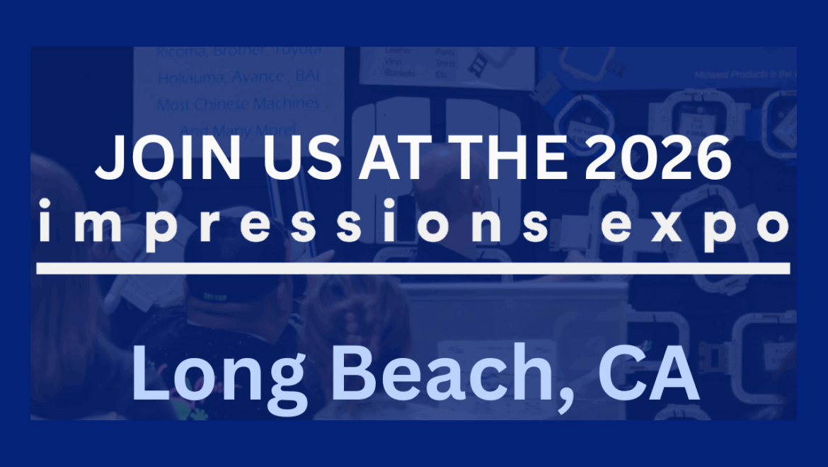 Join Midwest Products, Inc., Creators of the HoopMaster™ and Mighty Hoop®, at the Long Beach Impressions Expo 2026